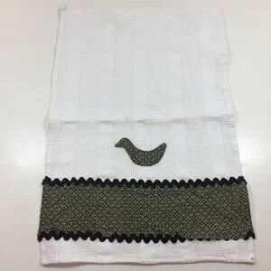 Crate&Barrel Kitchen Crate Barrel Set Of White Waffle Weave